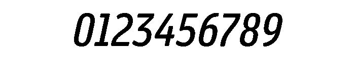 Oso Sans Cond Italic Font OTHER CHARS