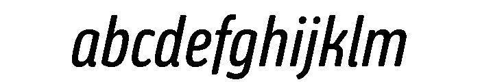 Oso Sans Cond Italic FONT