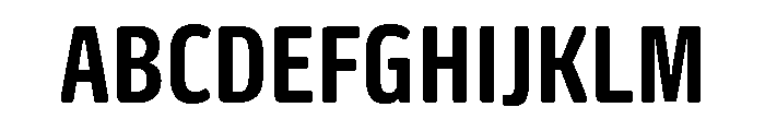 Oso Sans Cond Semibold Font UPPERCASE