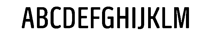 Oso Sans Cond Font UPPERCASE