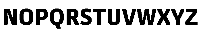 Oso Sans SemiCond Bold Font UPPERCASE