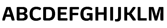 Oso Sans Semibold Font UPPERCASE