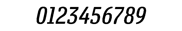 Oso Serif Cond Italic Font OTHER CHARS