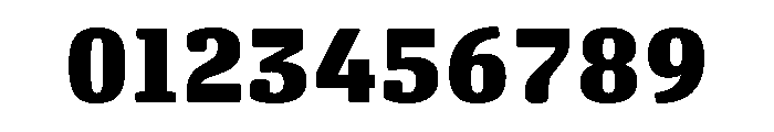 Oso Serif SemiCond Black Font OTHER CHARS