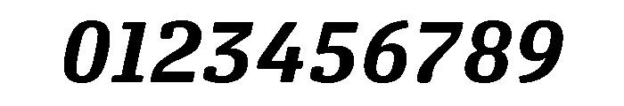 Oso Serif Semibold Italic Font OTHER CHARS