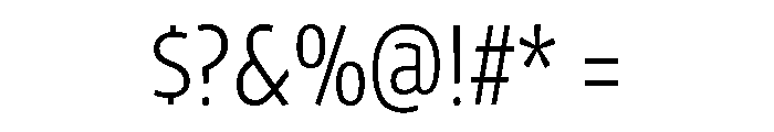 Oso Variable Extra Light Font OTHER CHARS
