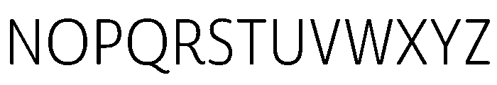 Oso Variable Regular Font UPPERCASE