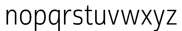 Oso Variable Regular Font LOWERCASE