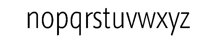 Oso Variable Thin Font LOWERCASE