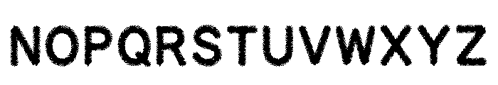 Osaka Regular Font UPPERCASE