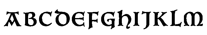 Osca Regular FONT