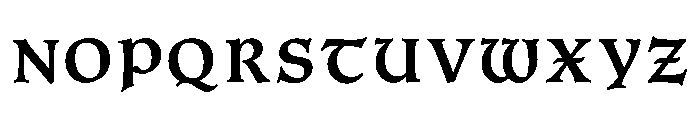 Osca Regular Font LOWERCASE