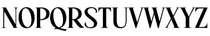 Oscor Regular Font UPPERCASE