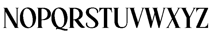 Oscor Regular Font LOWERCASE