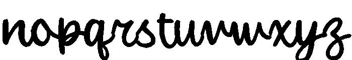 Oslin Regular Font LOWERCASE