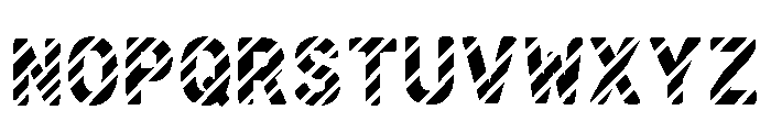 Oslo Regular Font UPPERCASE