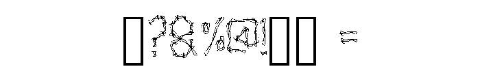 Osseira Regular Font OTHER CHARS