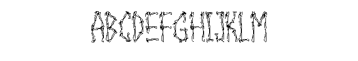 Osseira Regular Font UPPERCASE