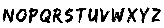 Ostrich Regular Font LOWERCASE