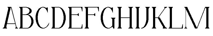 Osture Font UPPERCASE