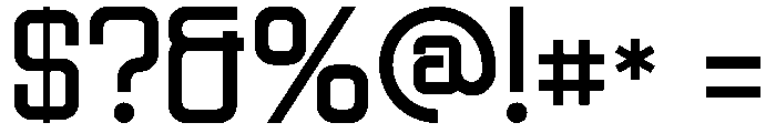 Osure Font OTHER CHARS