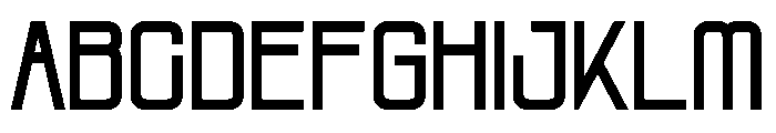 Osure Font UPPERCASE