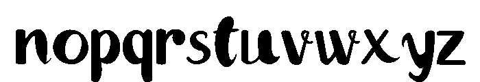 Oswald Font LOWERCASE