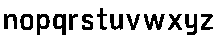 Oswego Font LOWERCASE