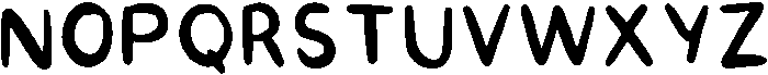 Osaka Regular otf (400) Font UPPERCASE
