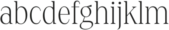 Osbourne Pro Light otf (300) Font LOWERCASE