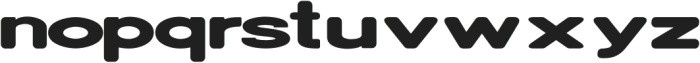 Oscan Expanded Rounded otf (400) Font LOWERCASE