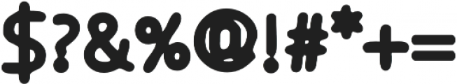 Osgood Sans Blur otf (700) Font OTHER CHARS