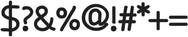 Osgood Sans otf (700) Font OTHER CHARS