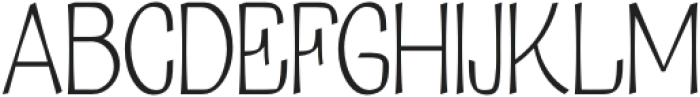 Oshula Regular otf (400) Font UPPERCASE