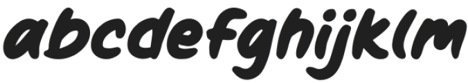 Ostar Marker Regular otf (400) Font LOWERCASE