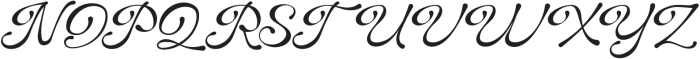 Ostelyn Regular otf (400) Font UPPERCASE