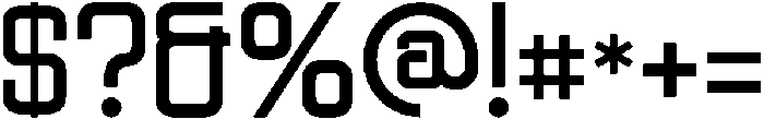 Osure otf (400) Font OTHER CHARS