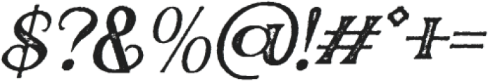 Oswallt Italic Stamp otf (400) Font OTHER CHARS