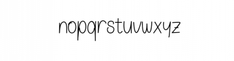 Oskosh.otf Font LOWERCASE