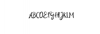 Osmane.ttf Font UPPERCASE