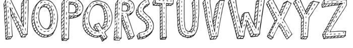 Oslo Stitch Font UPPERCASE