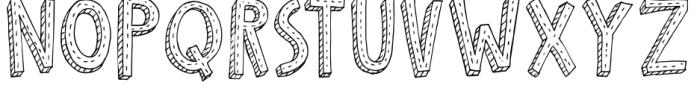 Oslo Stitch Font LOWERCASE