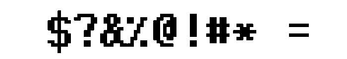 OSXDarwin Font OTHER CHARS