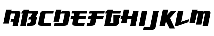 Osaka-Sans Serif Font UPPERCASE