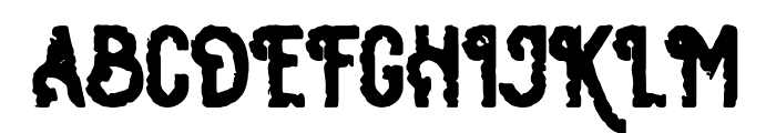 Osgiliath Rough Font UPPERCASE