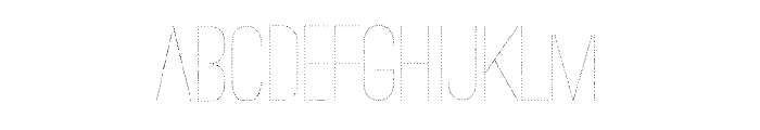 Ostrich Sans Dashed Medium Font LOWERCASE