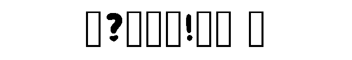 Osuluero Shop Regular Font OTHER CHARS