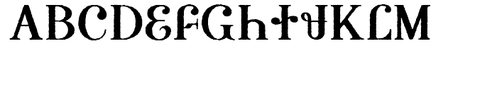 Osiyo Dohitsu NF Regular Font UPPERCASE