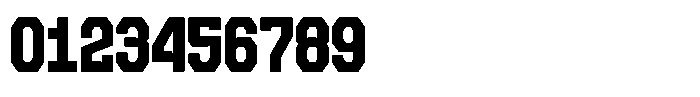 OS Hardline Bold Font OTHER CHARS