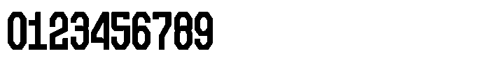 OS Hardline Regular Font OTHER CHARS